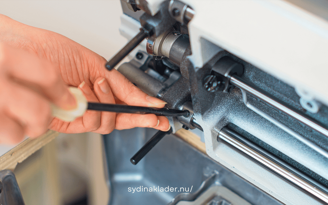 Ta hand om symaskinen