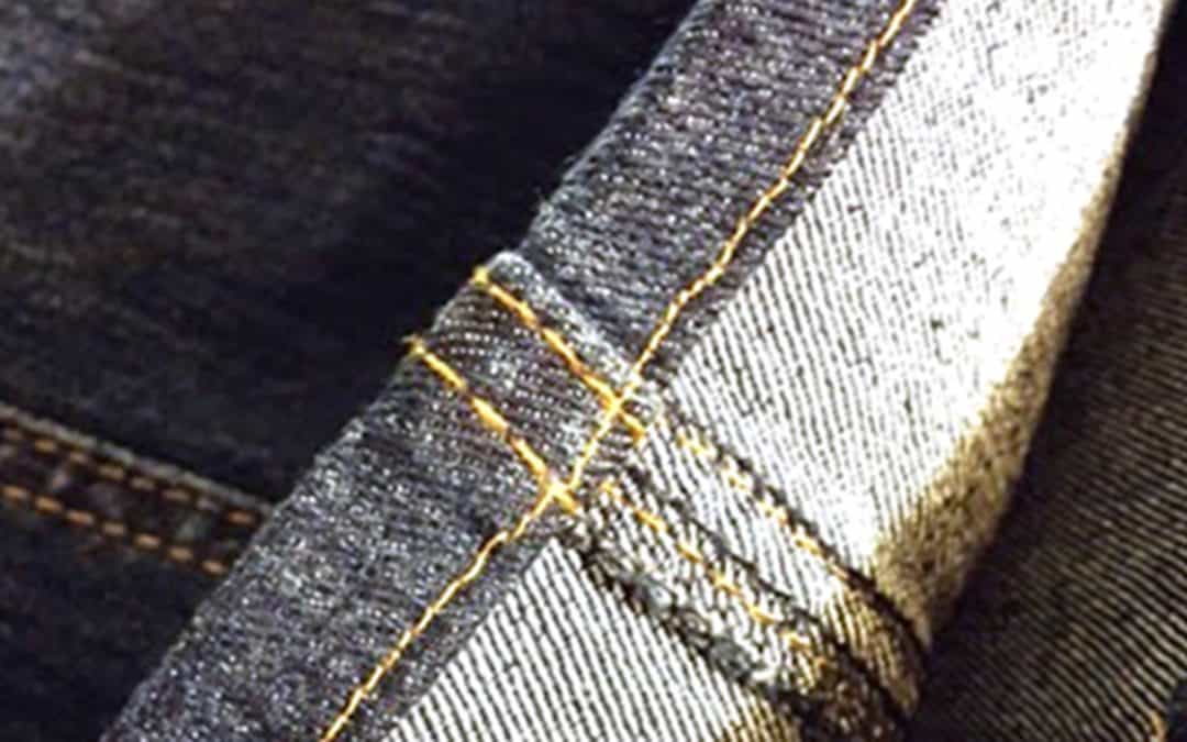Fålla ett par jeans