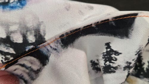 sy understitch för att få snygg finish på ditt plagg